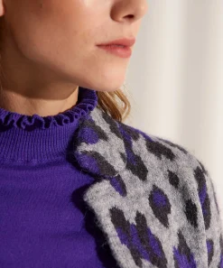 Giulia E Tu Blazervest Jacquard Animal