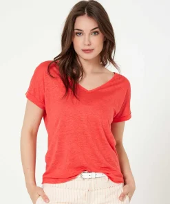 Giulia E Tu Linnen Shirt V-Hals