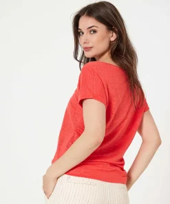 Giulia E Tu Linnen Shirt V-Hals