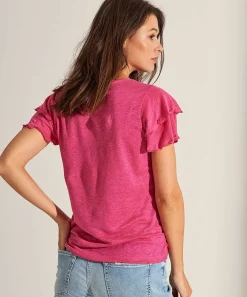 Giulia E Tu Linnen Shirt Volant