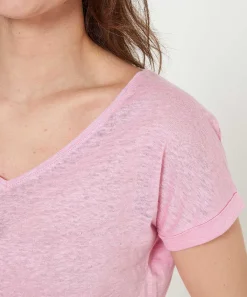 Giulia E Tu Linnen Shirt V-Hals