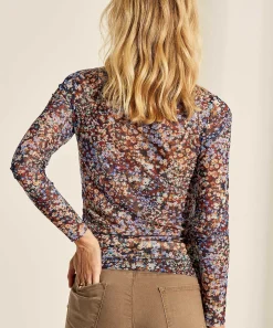 Giulia E Tu Mesh Colshirt Millefleurs