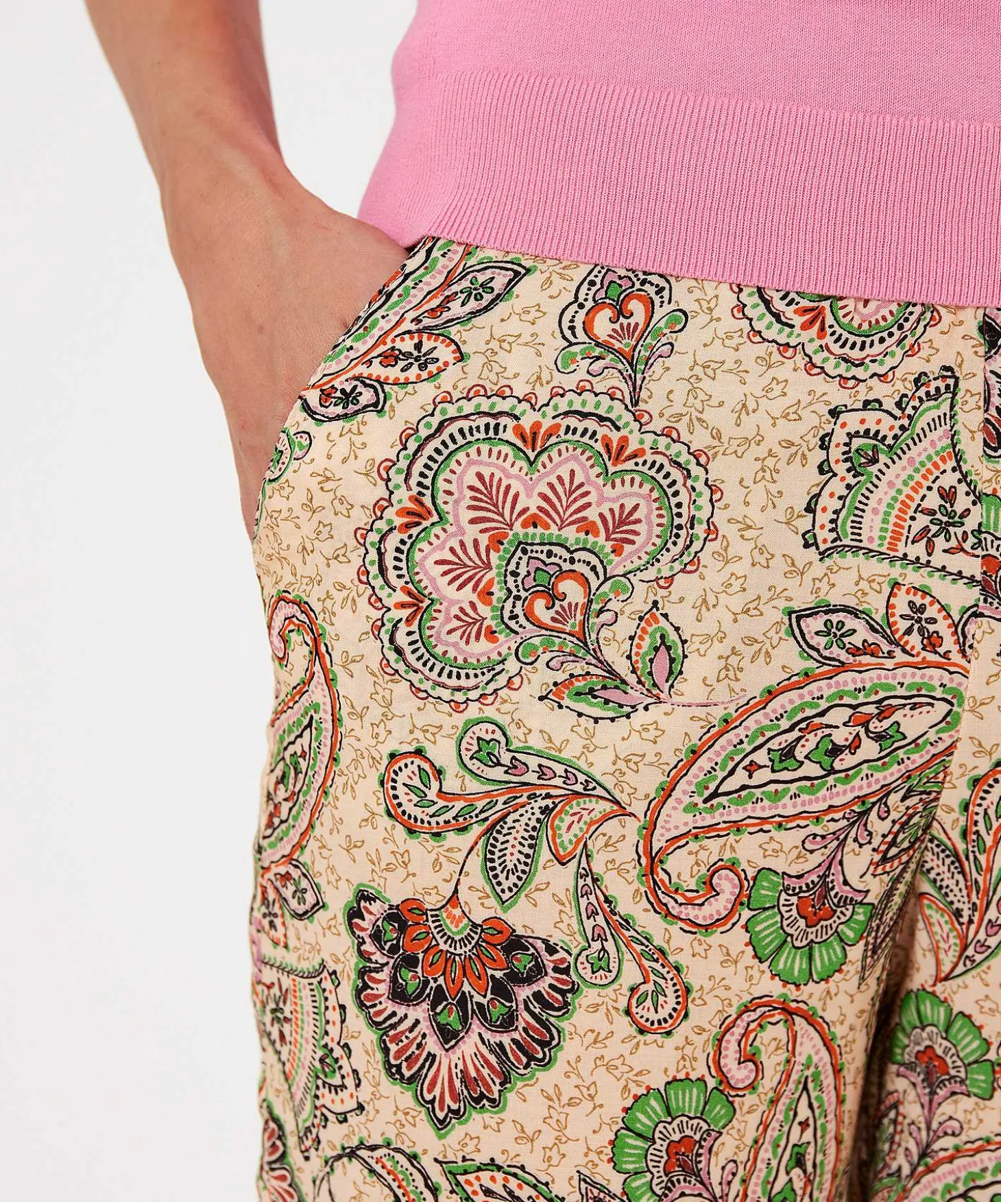 Giulia E Tu Palazzo Broek Paisley Bloem