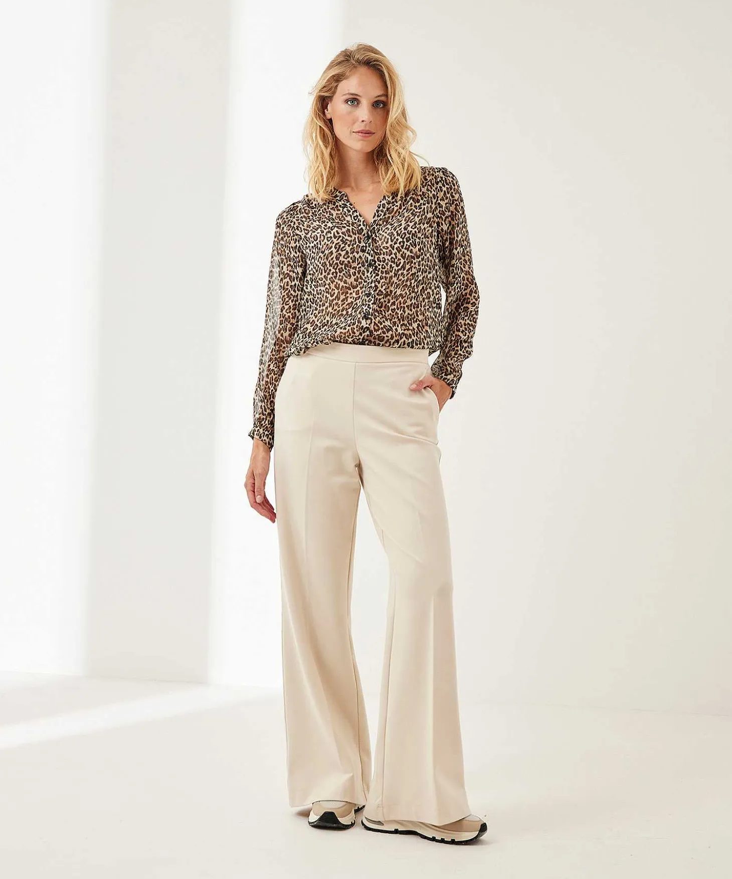 Giulia E Tu Voile Blouse All-Overprint