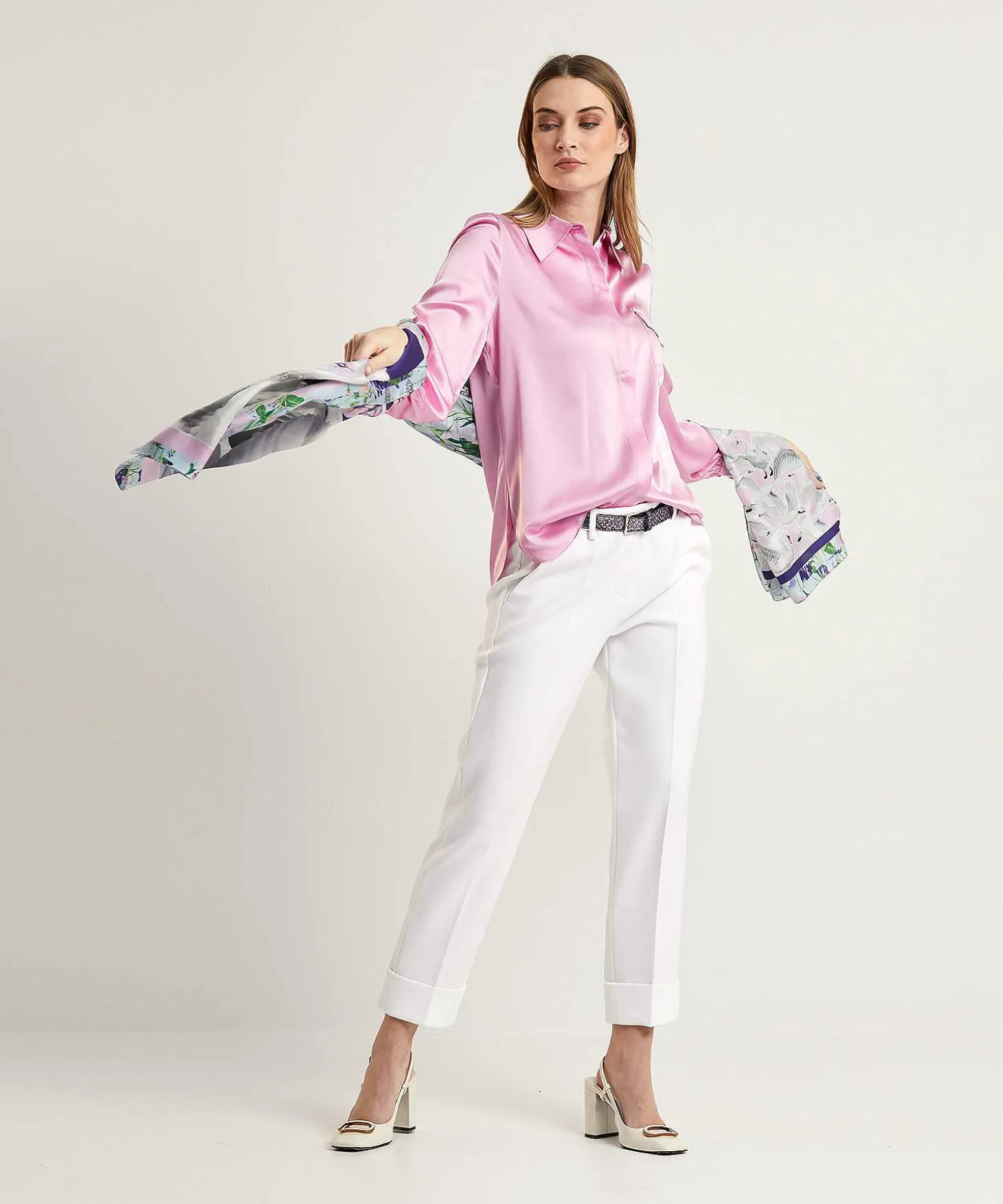 Herzen's Angelegenheit Zijde Blouse