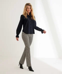 Jane Lushka Blouse Travelstof Roberta