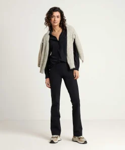 Japan Tky Flared Broek Travelstof Zaya