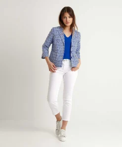 Kyra Blazer Tie-Dye Print Angelina