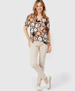 Kyra Blouse Parel Bloemprint