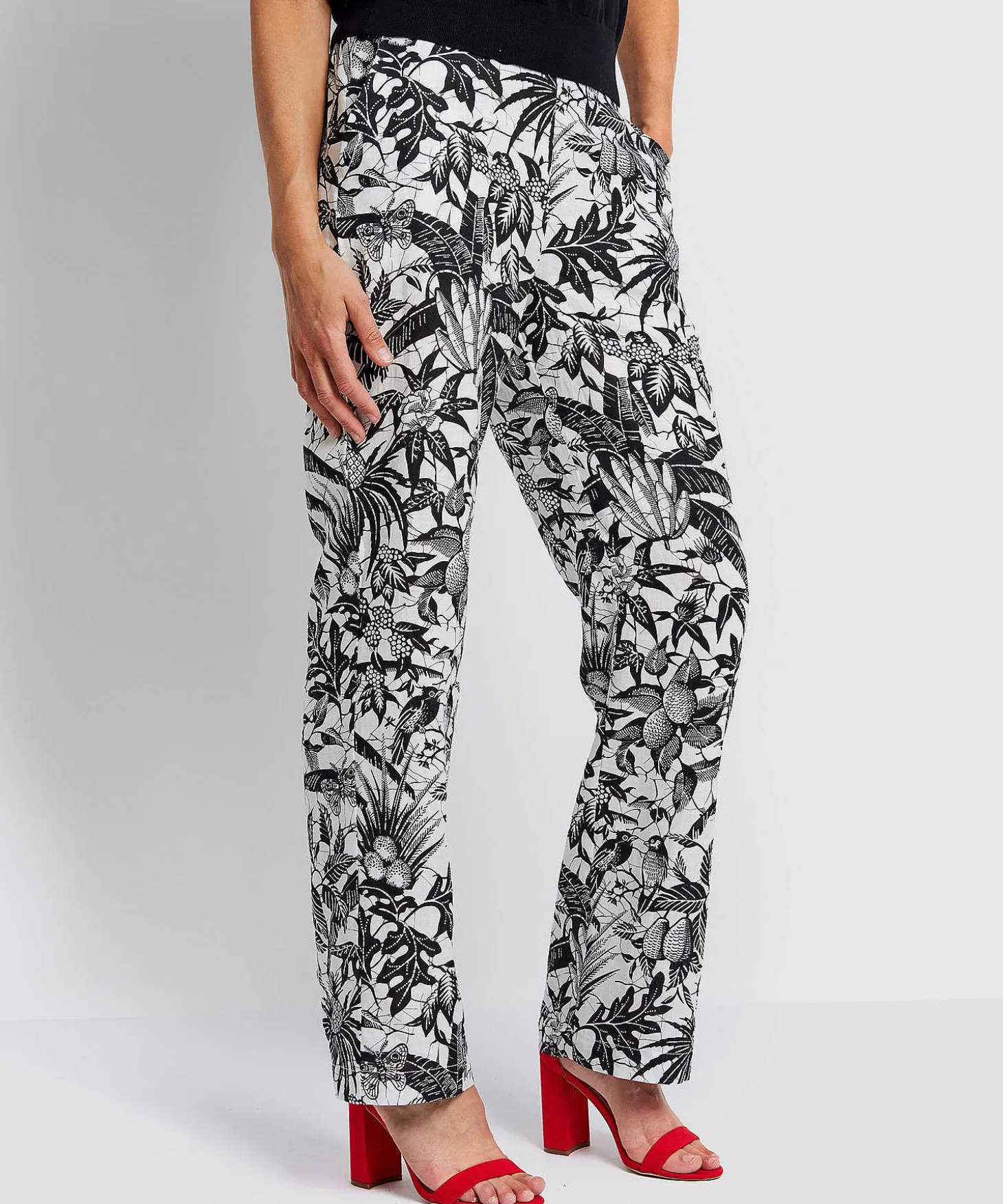 Kyra Broek Hidde Batik Linnen