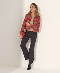 Kyra Multicolor Structuur Jasje Leona