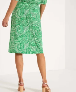 Kyra Rok Bladprint Verda