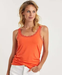 Kyra Singlet Met Kant Jolien