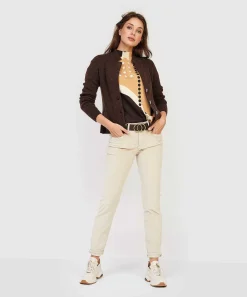 Kyra Top Col Grafische Print Marielle