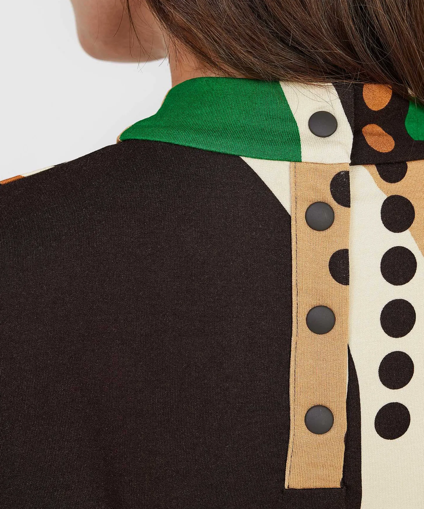 Kyra Top Col Grafische Print Marielle
