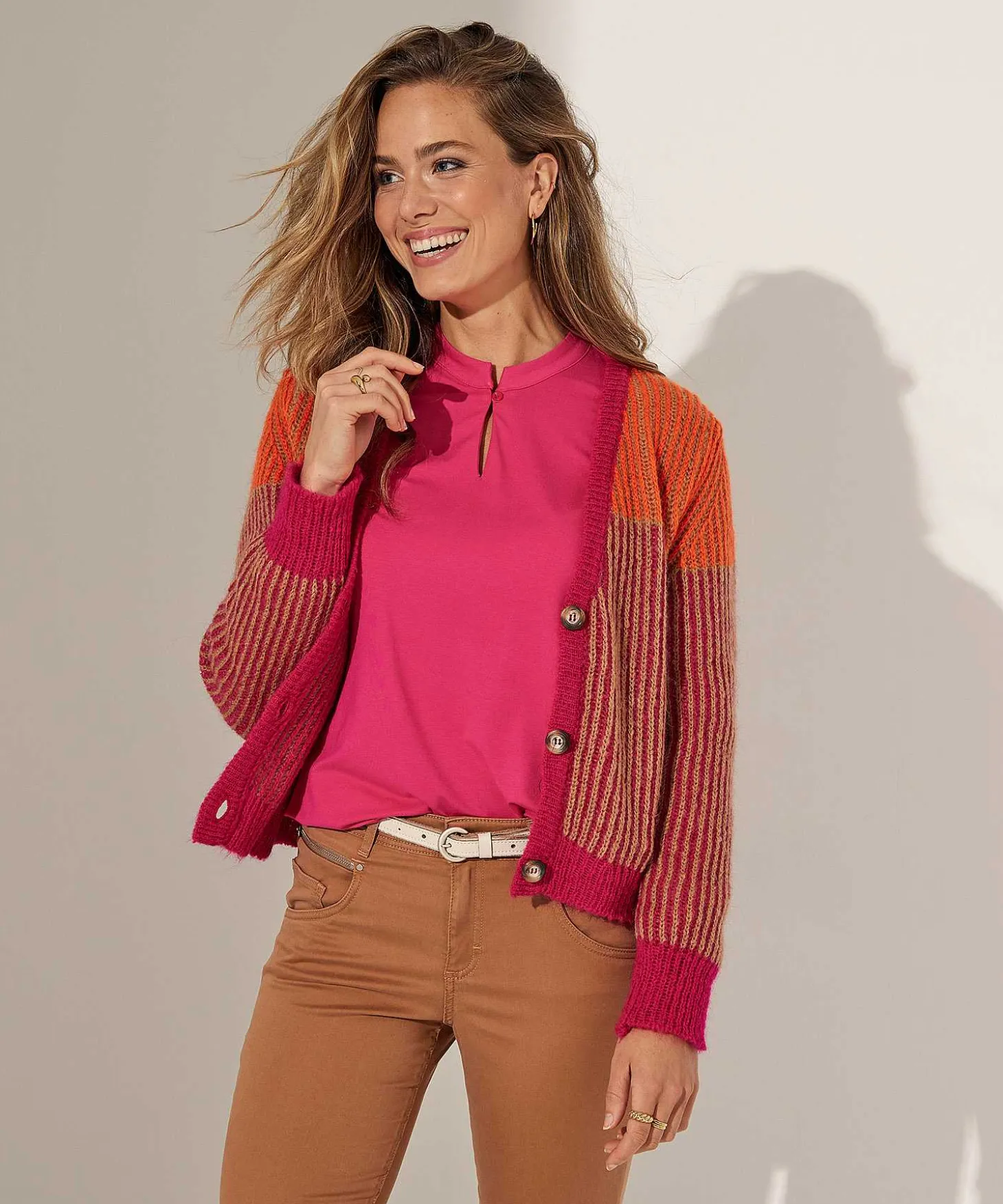 Kyra Vest Colorblock Perdita