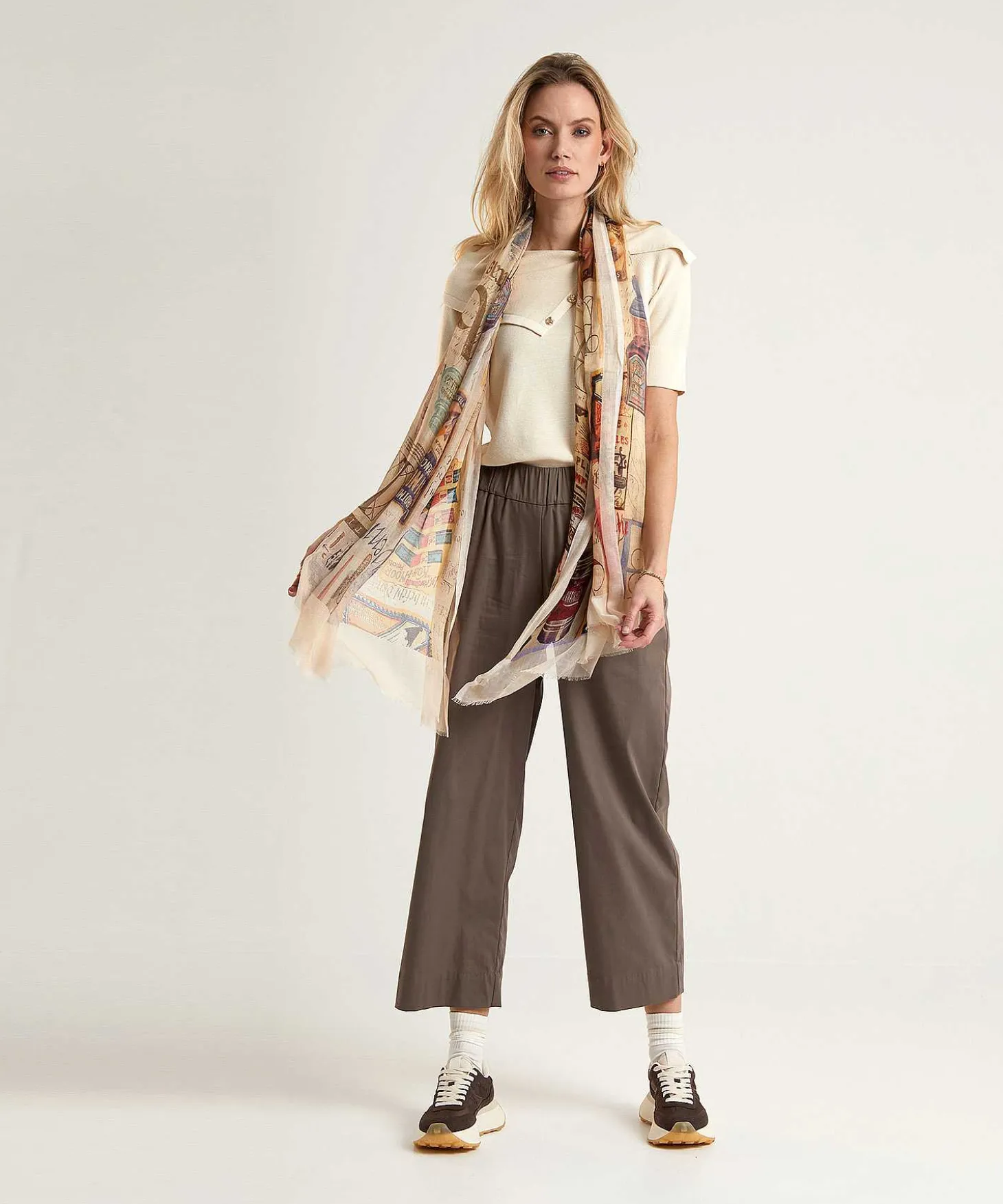 Lasalle Cropped Wide Leg Broek
