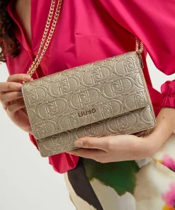 Liu Jo Goudkleurig Crossbody Tasje
