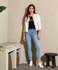 Liu Jo Shirt Met Pareltjes