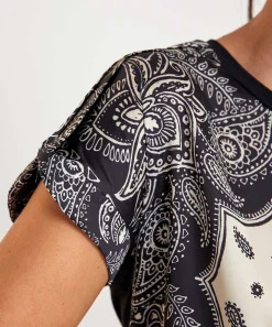 Liu Jo Silky Top Paisleyprint