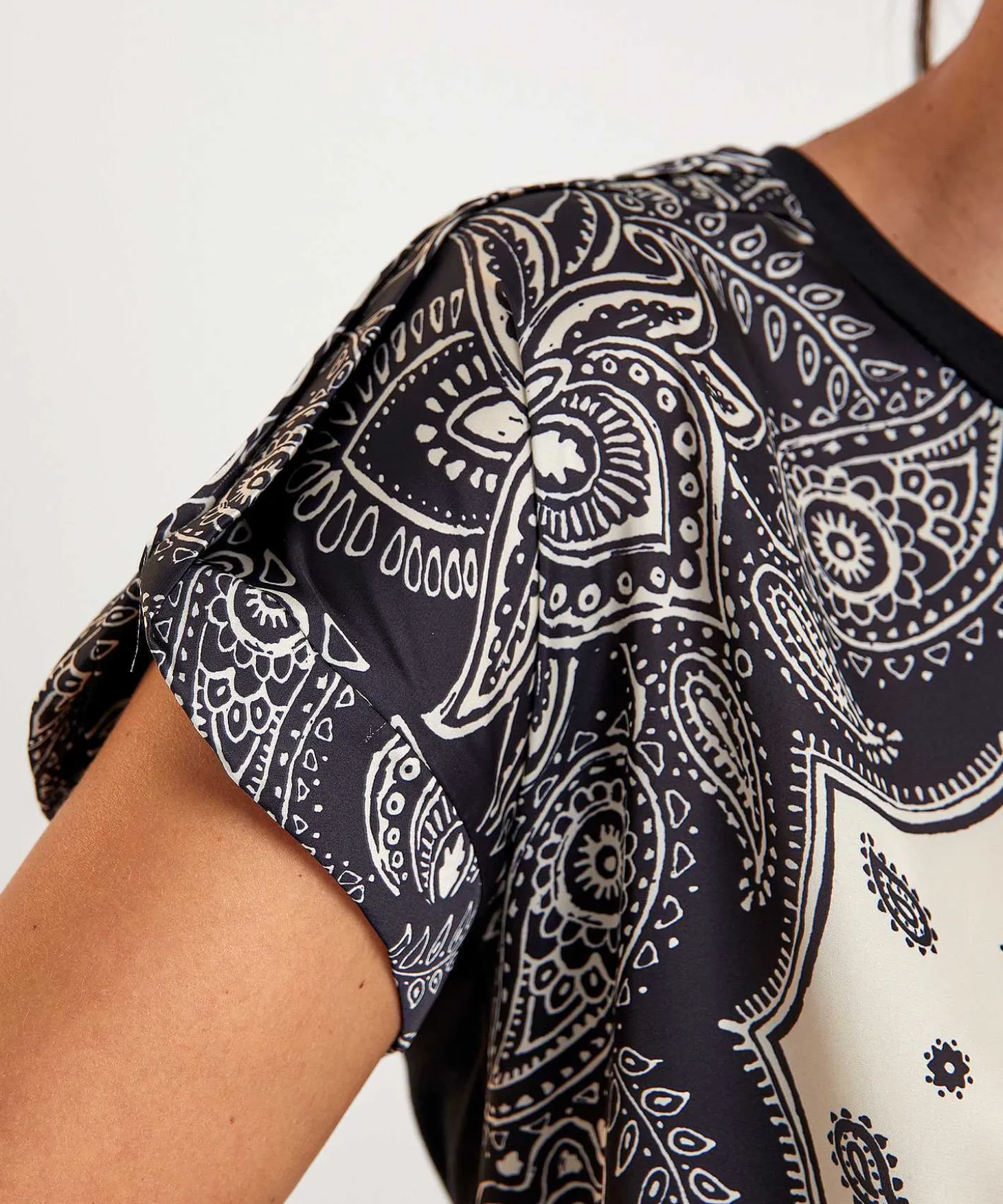 Liu Jo Silky Top Paisleyprint