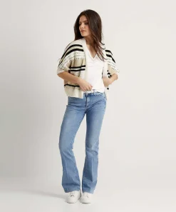 Liu Jo T-Shirt V-Hals Pareltjes