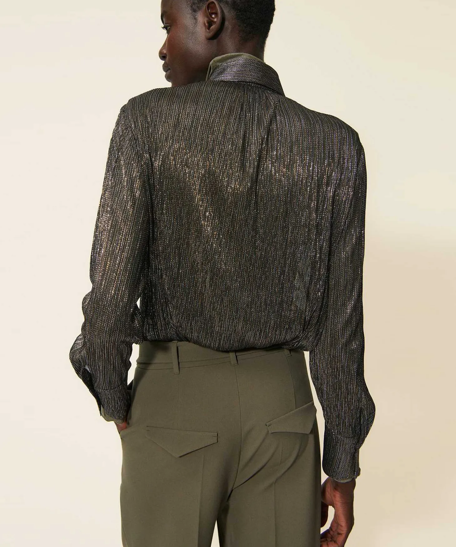 Luisa Cerano Blouse Lurex
