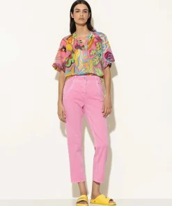 Luisa Cerano Blouse Tropische Bloemprint