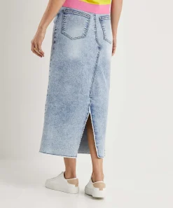 Luisa Cerano Denim Rok Met Split