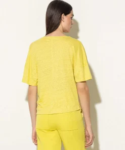 Luisa Cerano Linnen Shirt V-Hals