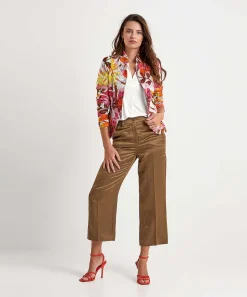 Luisa Cerano Silky Cropped Pantalon