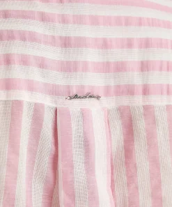 Marc Cain Cotton Voile Blouse Strepen
