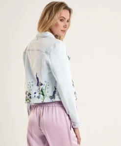Marc Cain Denim Jasje Bloemenprint
