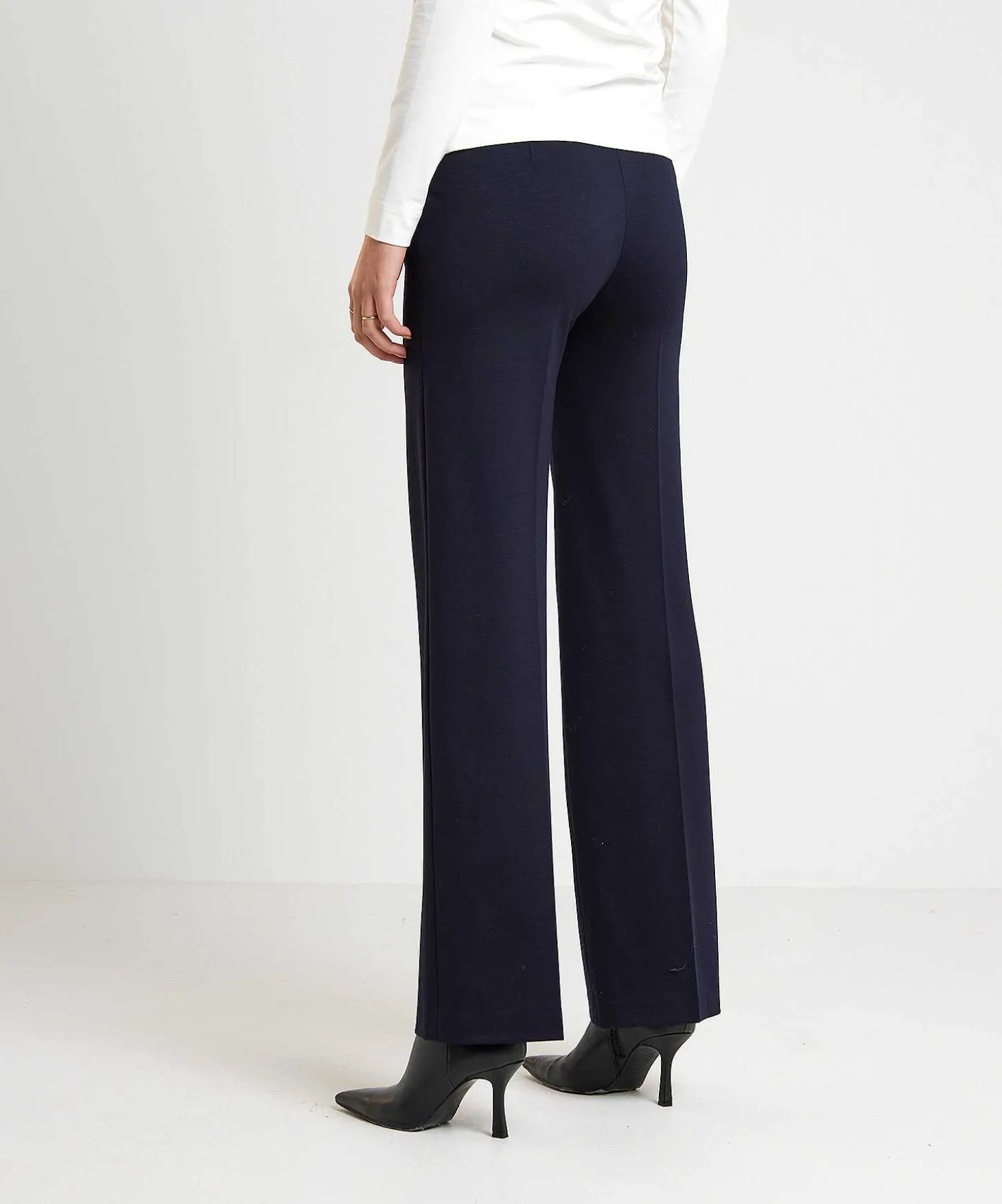 Marc Cain Flared Broek Jersey Winder