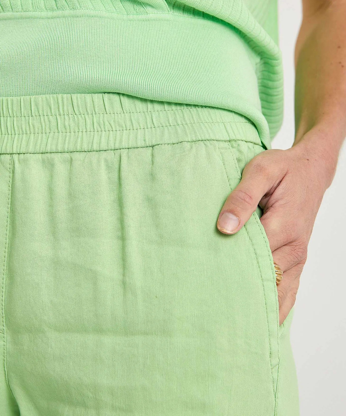 Marc Cain Linnenmix Broek Roanne