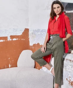 Marc Cain Paperbag Broek
