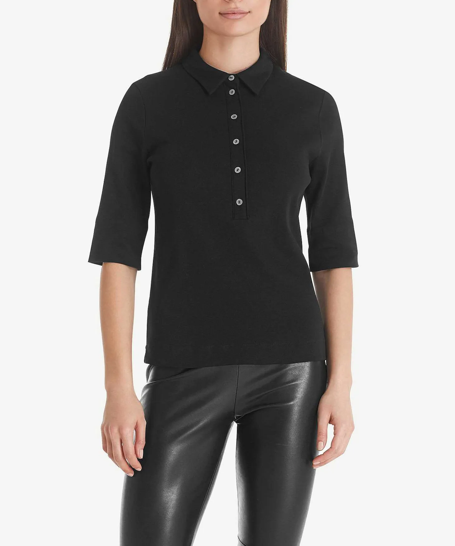 Marc Cain Poloshirt Rib