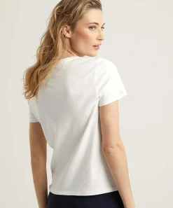 Marc Cain Shirt Print Met Kraaltjes