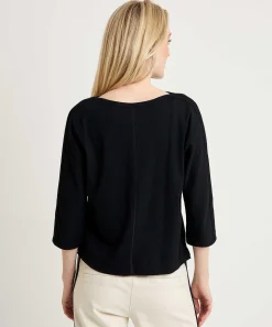 Marc Cain Shirt Ribjersey Zakje