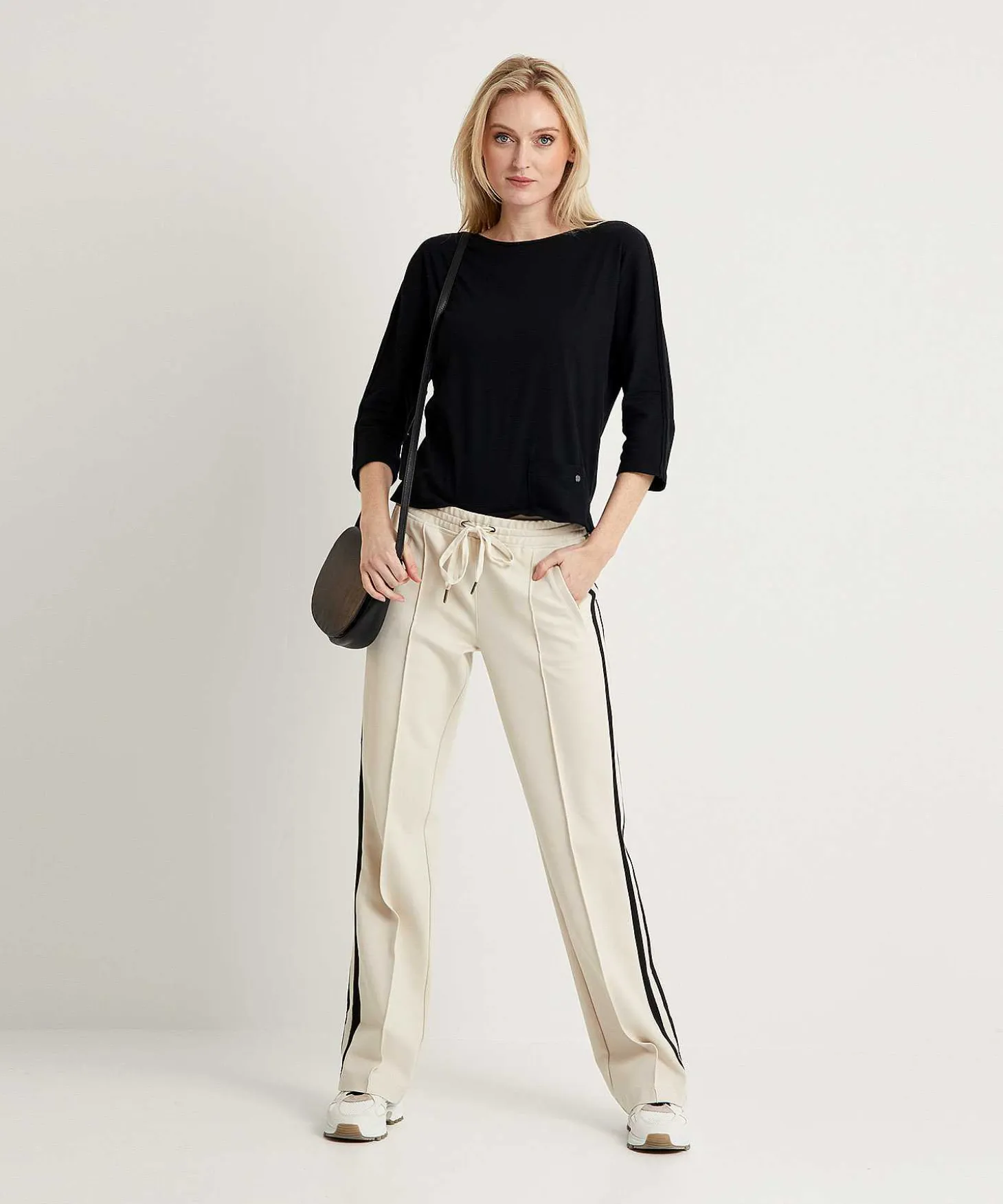 Marc Cain Shirt Ribjersey Zakje