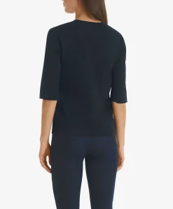 Marc Cain Shirt V-Hals Rib