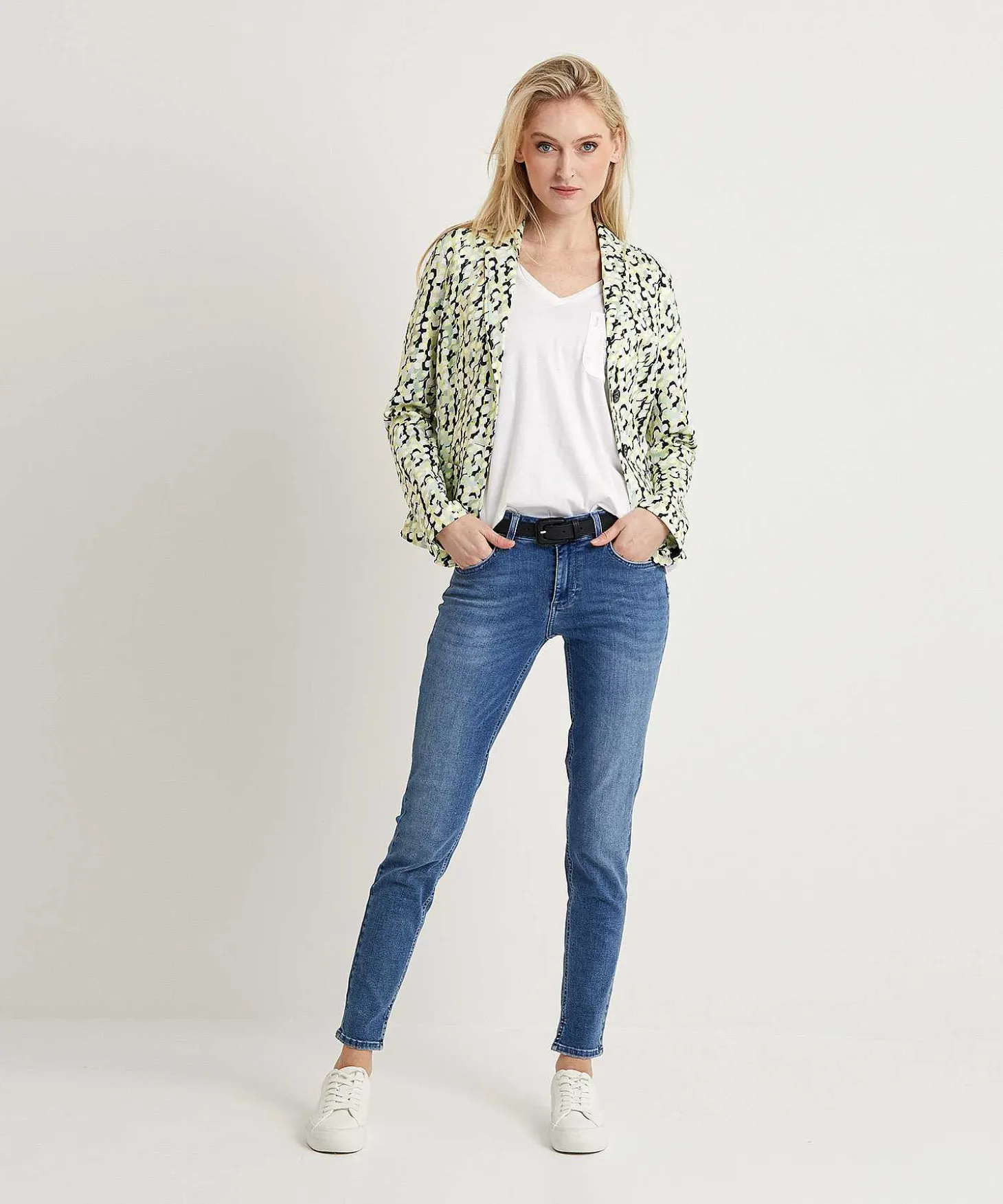 Marc Cain Sports Blazer Scuba Met Print