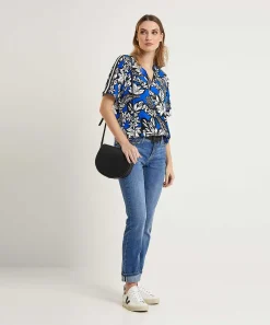 Marc Cain Sports Blouse Bladprint