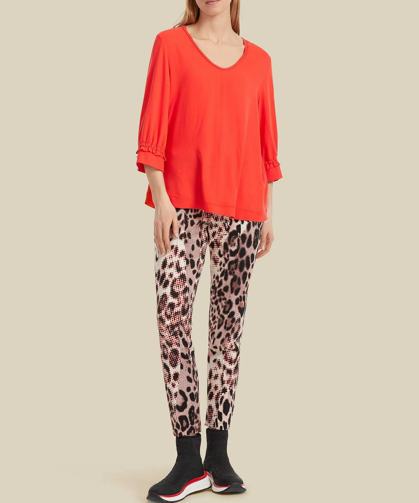 Marc Cain Sports Blouseshirt Japanse 'Zijde'