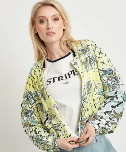 Marc Cain Sports Bomberjasje Bloemenprint