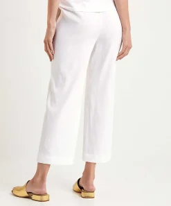 Marc Cain Sports Cropped Broek Linnenmix Wusu