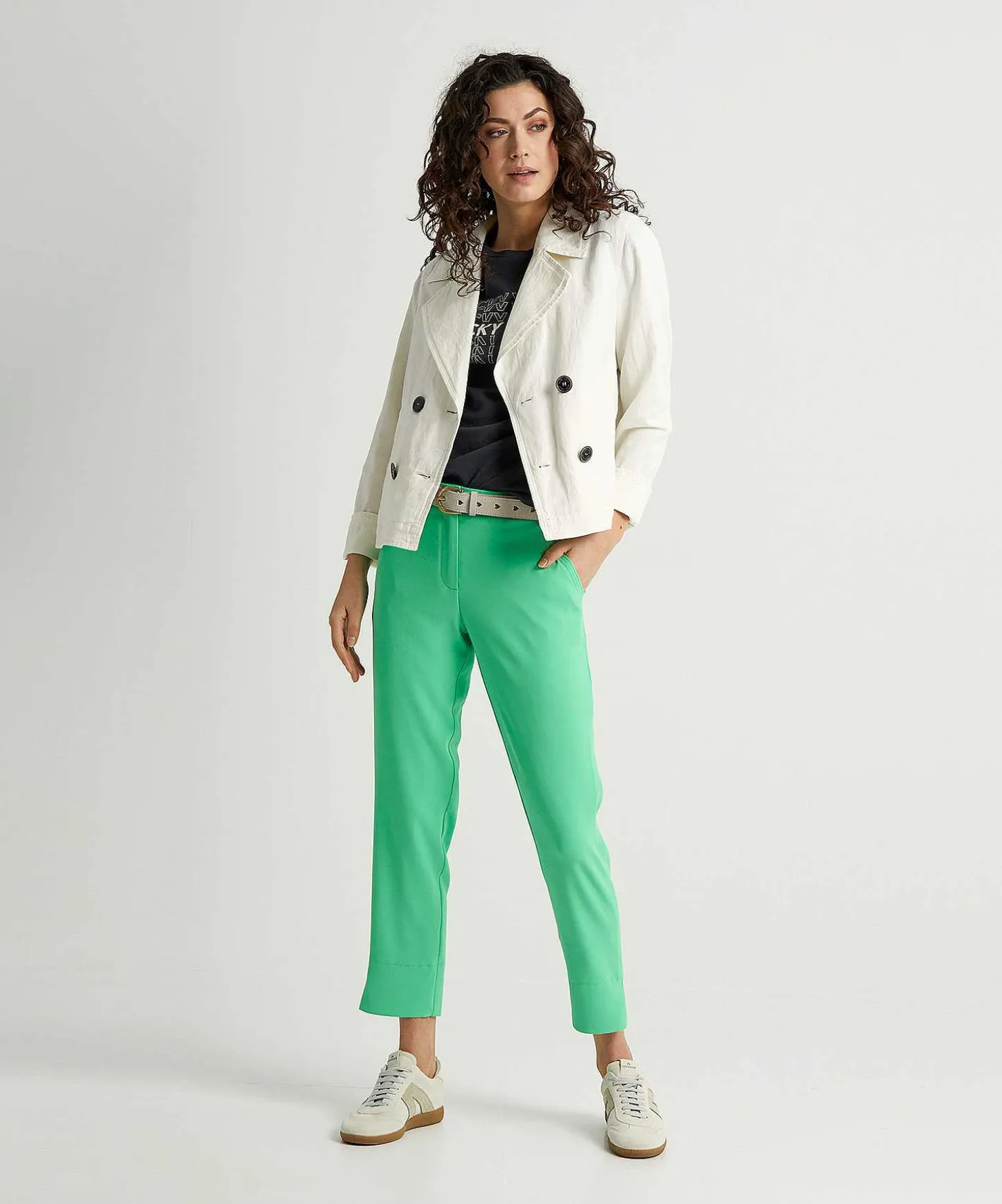 Marc Cain Sports Cropped Broek Travelstof Fushun