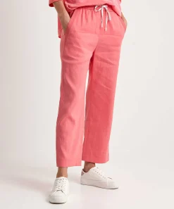 Marc Cain Sports Cropped Broek Linnenmix Wusu