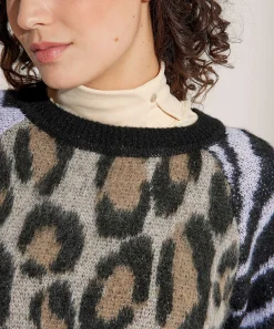 Marc Cain Sports Jacquard Trui Animal