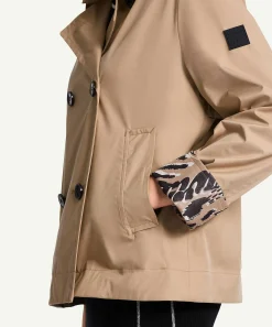 Marc Cain Sports Kort Jack Double-Breasted Met Vissershoedje